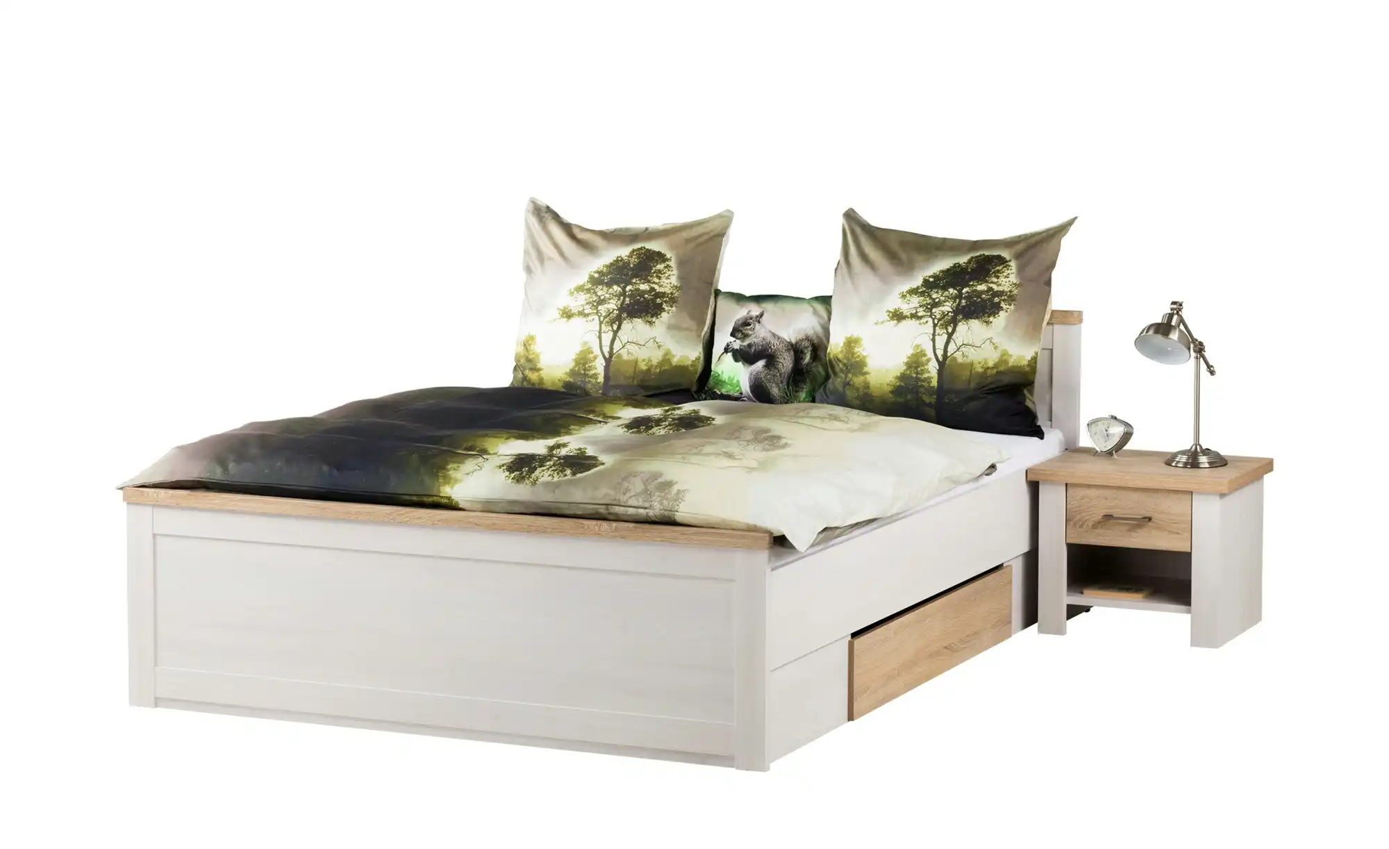 Bett mit 2 Nachtkommoden Lancaster