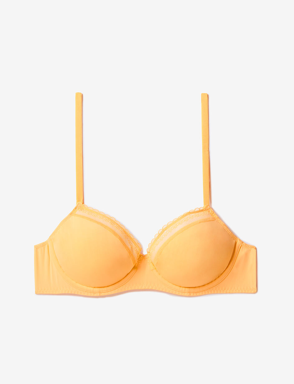 Soutien-gorge avec armatures - jaune mimosa