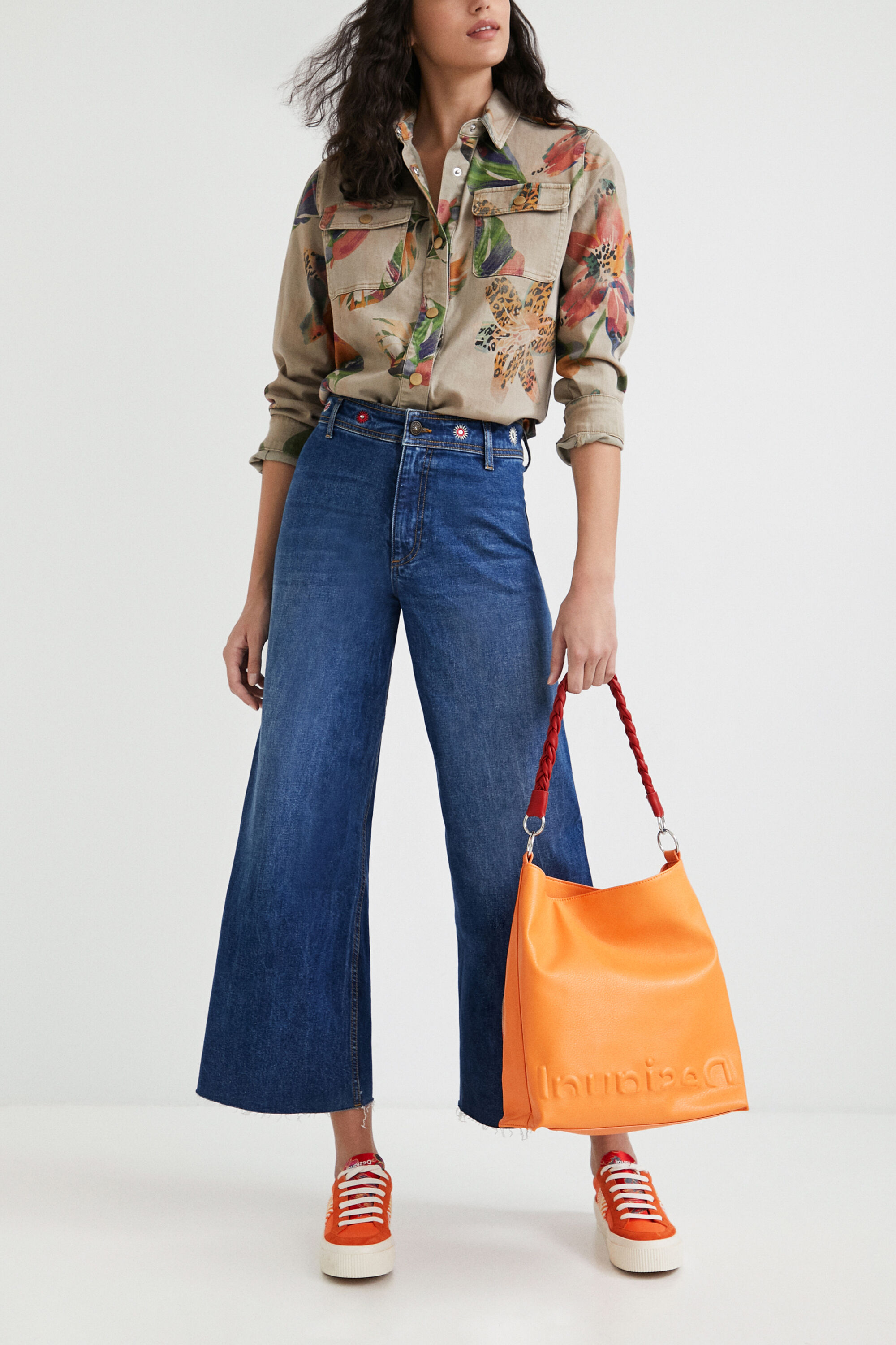 Chemise à fleurs