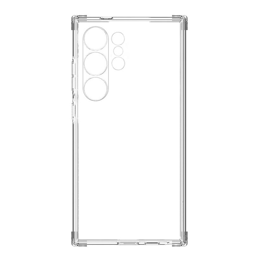 Akashi Coque TPU Angles Renforcés (transparent) - Samsung Galaxy S25 Ultra