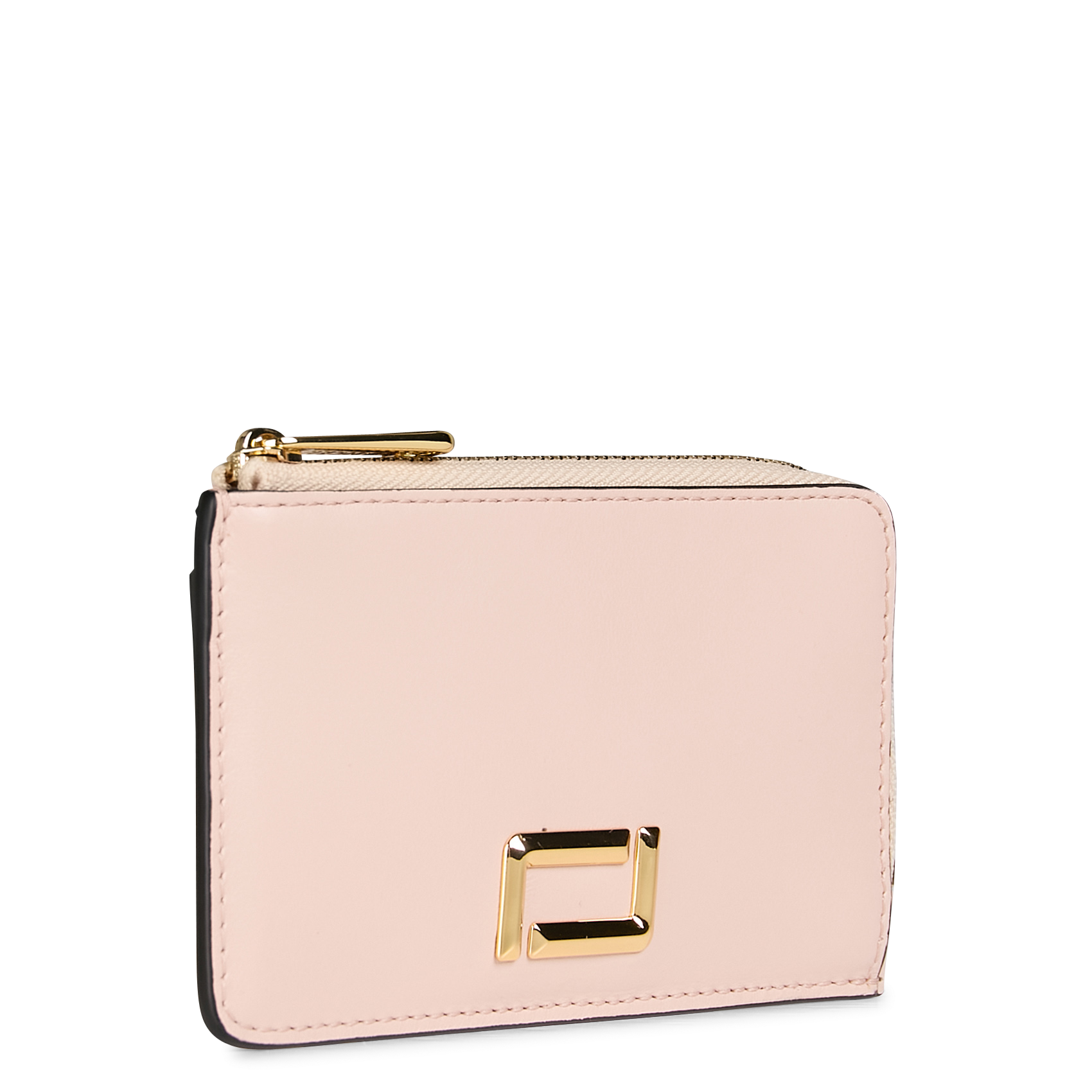 ANGELE - Porte-cartes en cuir | Rose