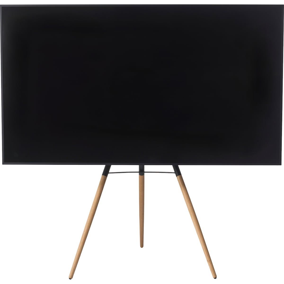 Bülow BS 19 universelt TV-stativ (naturlig eik/sort)
