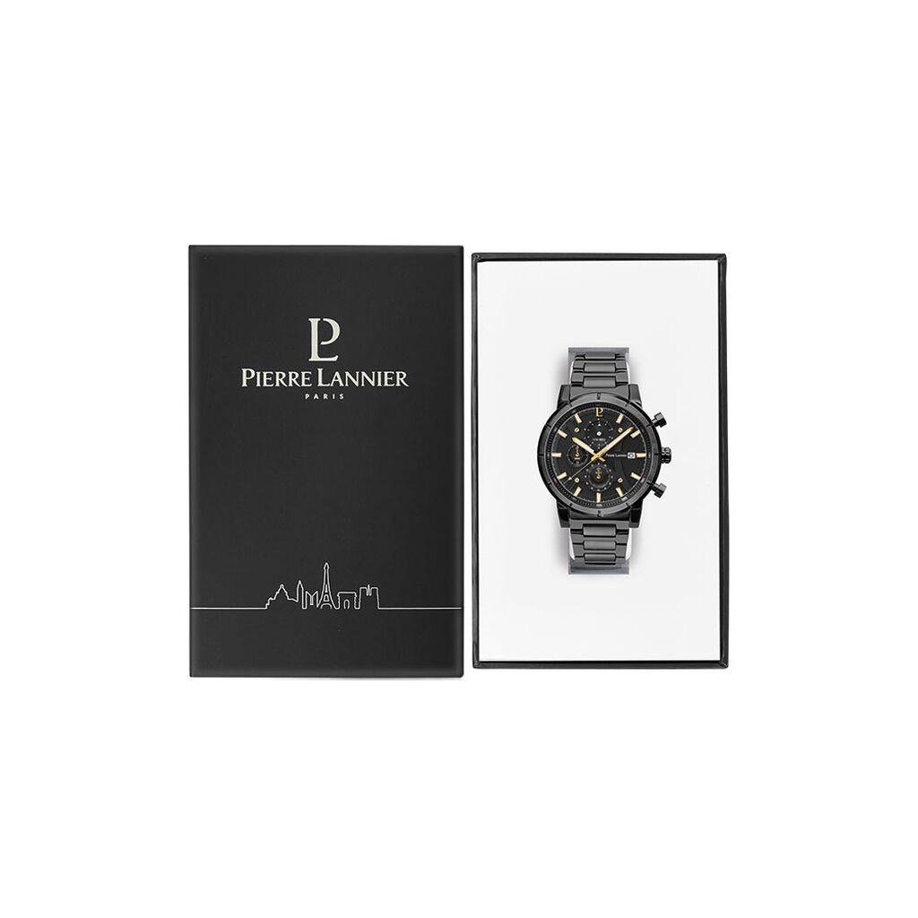 Montre Pierre Lannier Criterium Noir