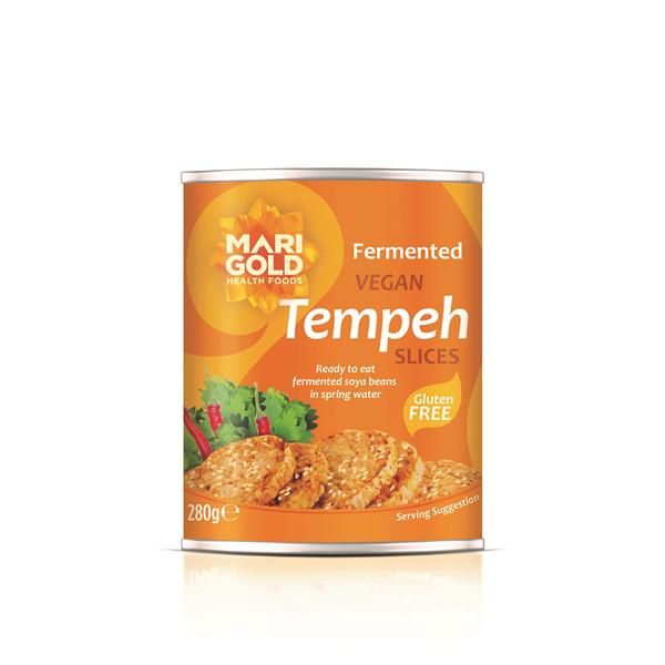 Fatias De Tempeh Em Água Com Sal
