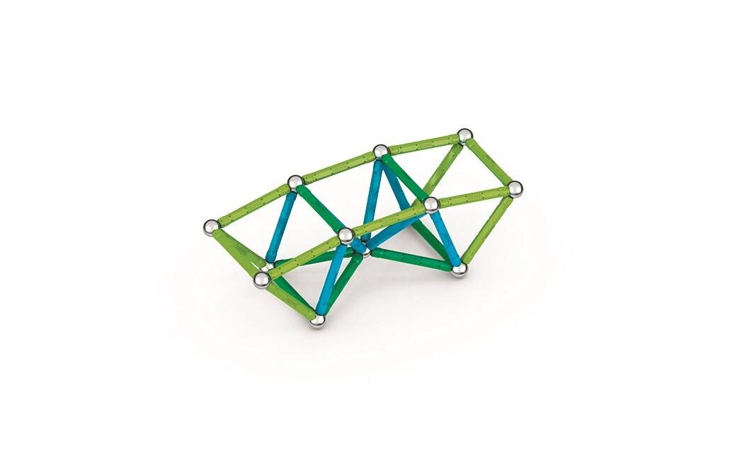 Baukasten Classic Green Line 60 TeileMagnetisches Konstruktionsspielzeug für Kinder