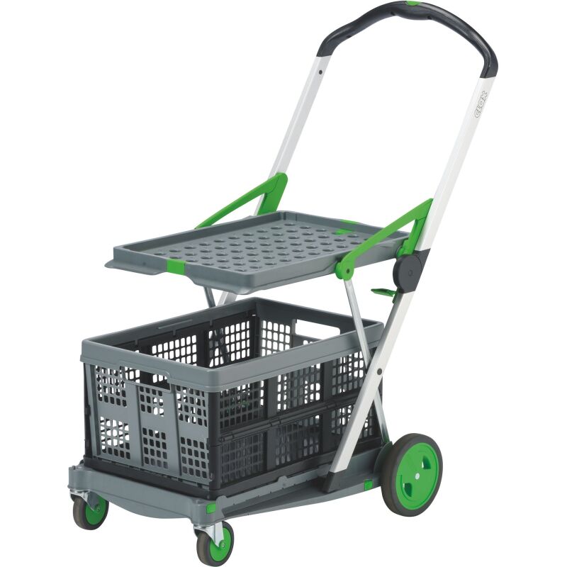 Chariot pliable 2 plateaux Clax