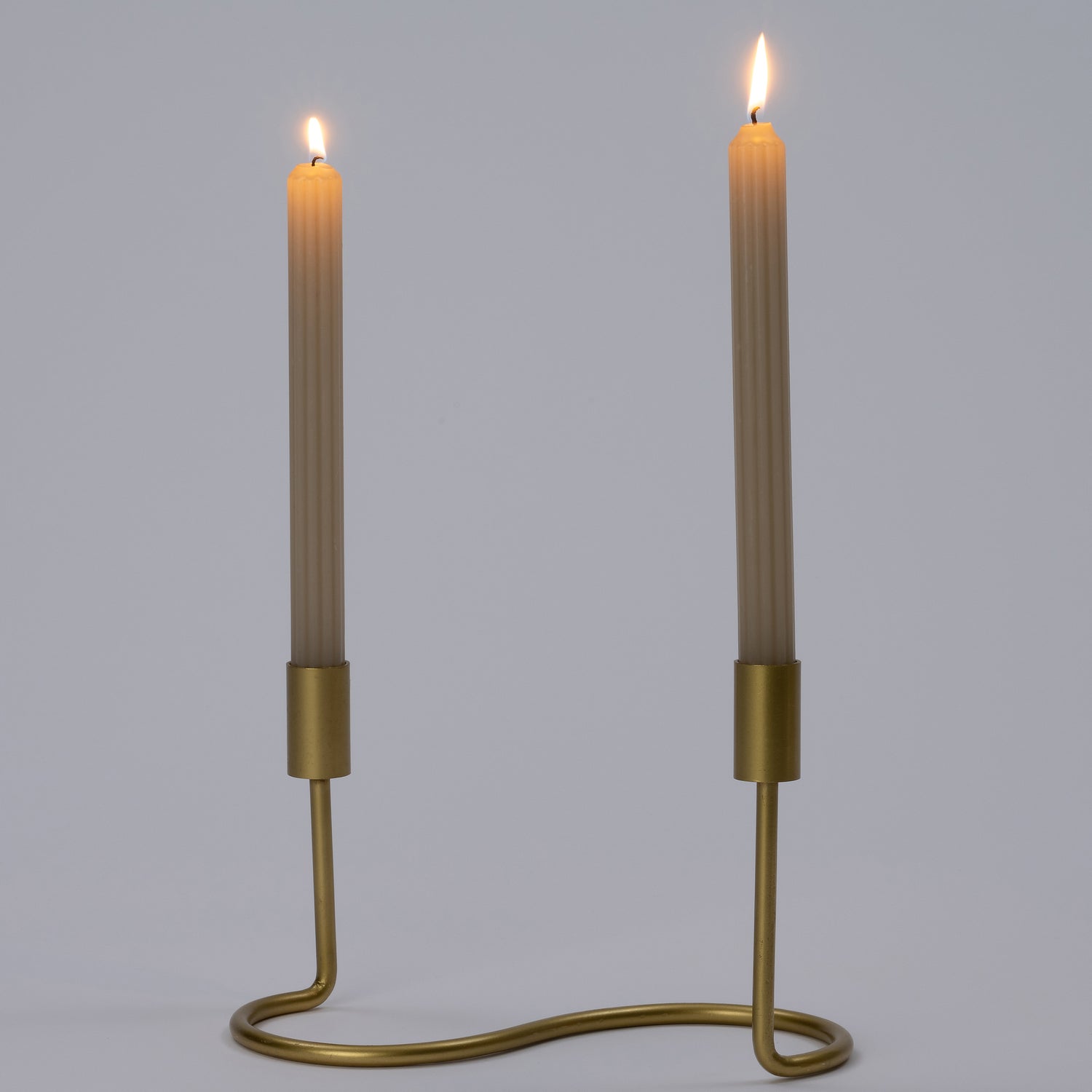 Intratuin kandelaar Joa goud 22 x 13,5 x 15,5 cm