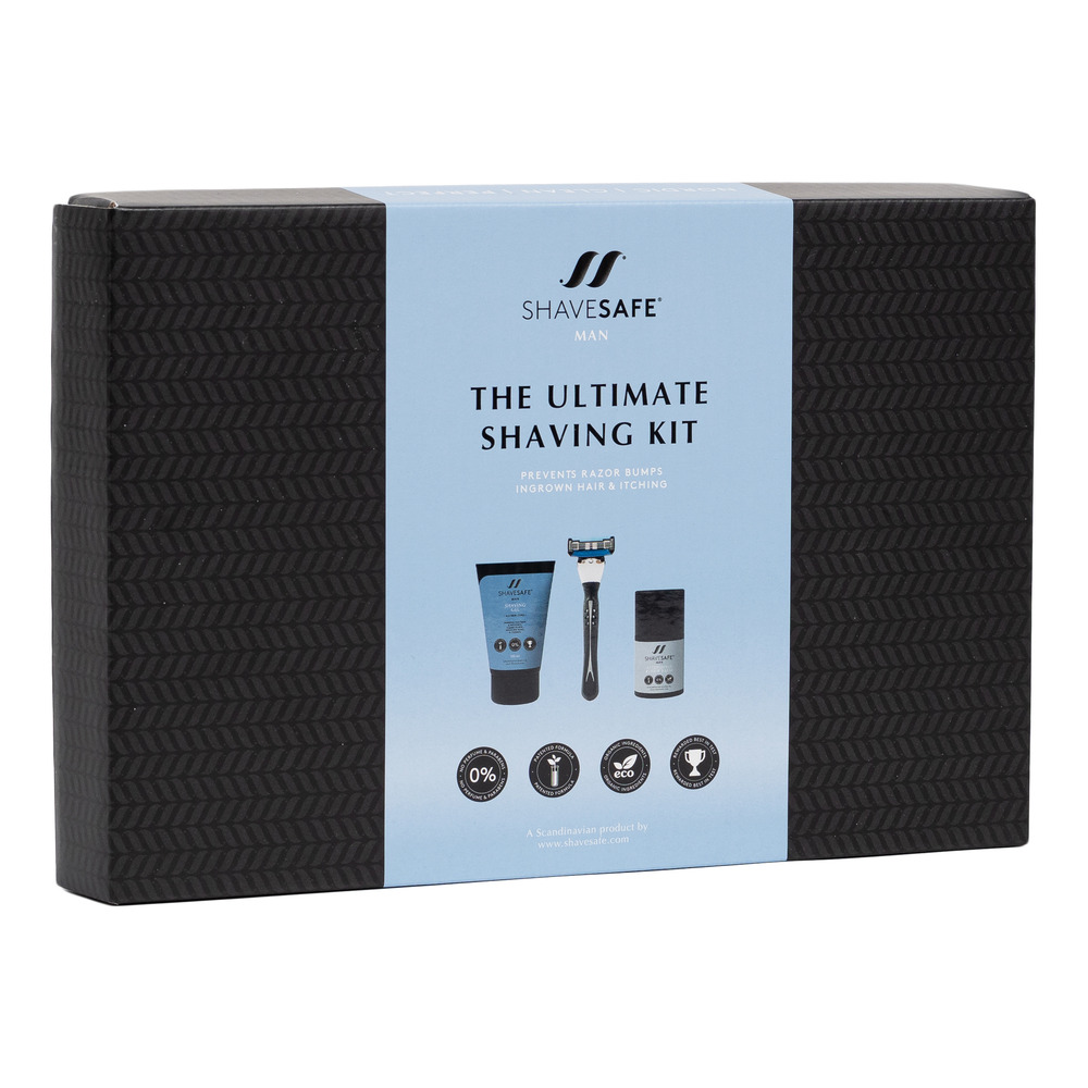 ShaveSafe The Ultimate Shaving Kit Man - 1 stk.