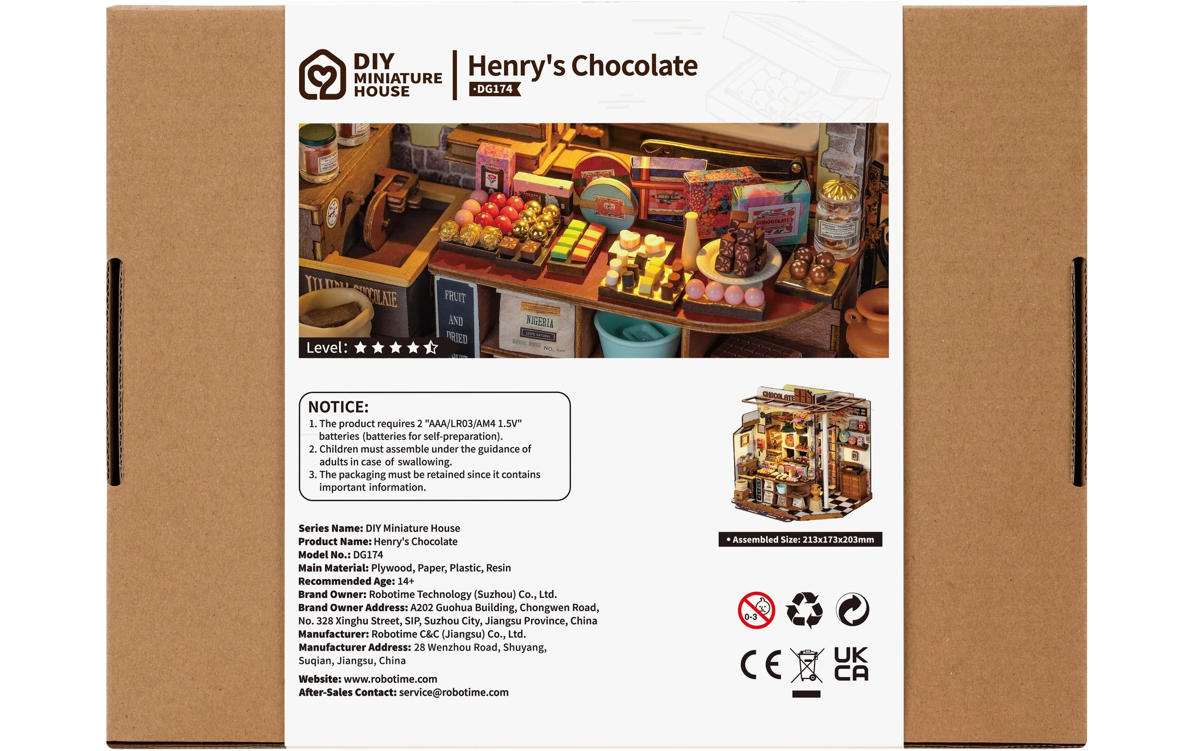 Modellbausatz »RoboTime Henry's Chocolate«