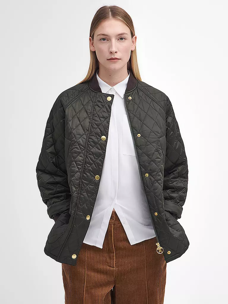 BARBOUR Leichtsteppjacke SPORT BEADNELL QUILT olive
