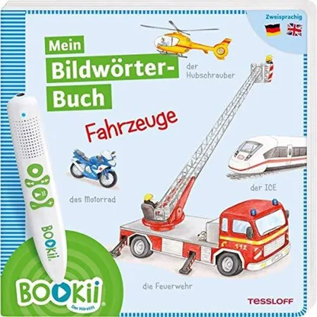 BOOKii® Mein Bildwörterbuch - Fahrzeuge: Zweisprachig Deutsch / Englisch