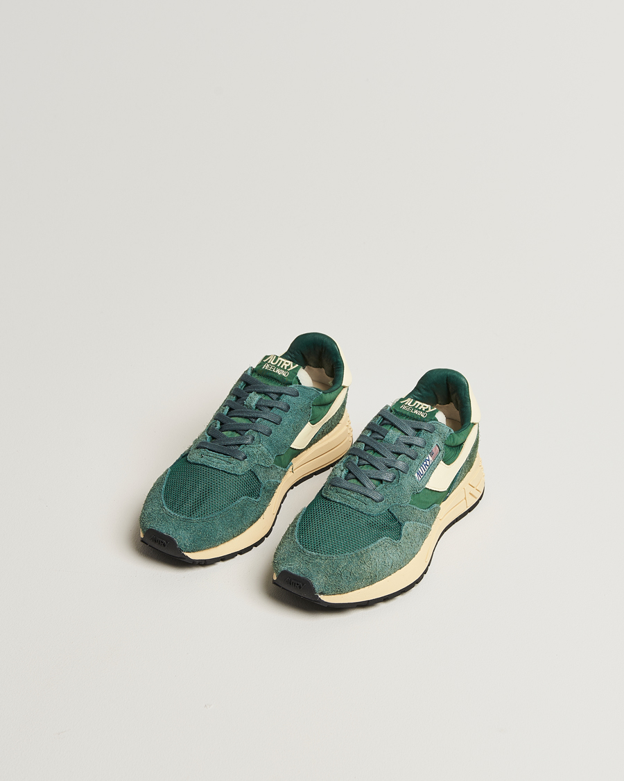 Autry Reelwind Running Sneaker Bottle Green/Beige