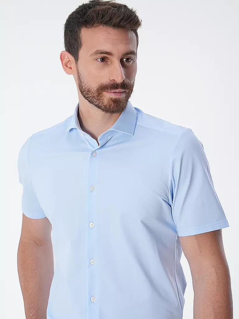 PURE Funktional Hemd  hellblau
