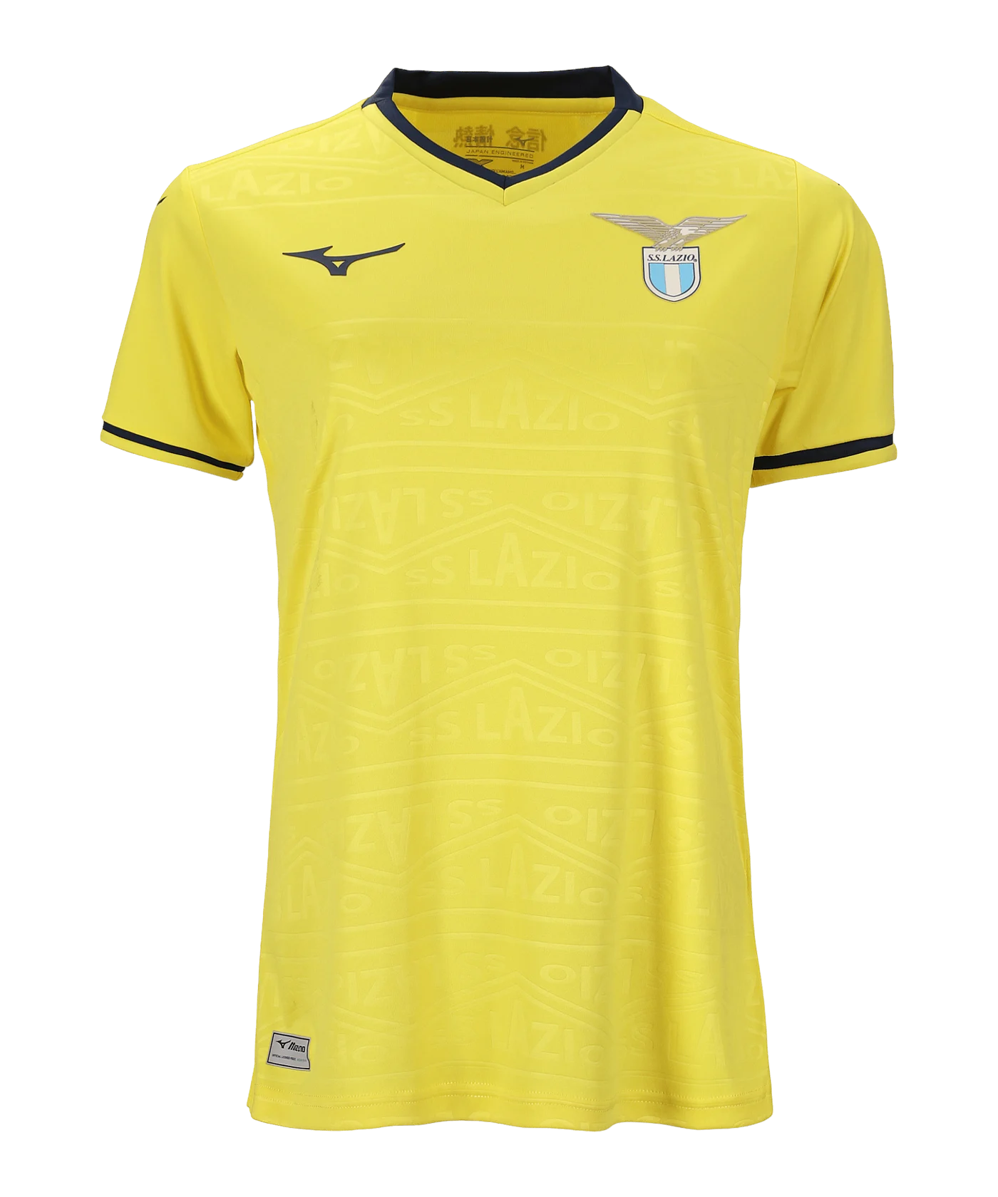 Mizuno Lazio Rom Trikot Away 2024/2025 Kids Gelb F43