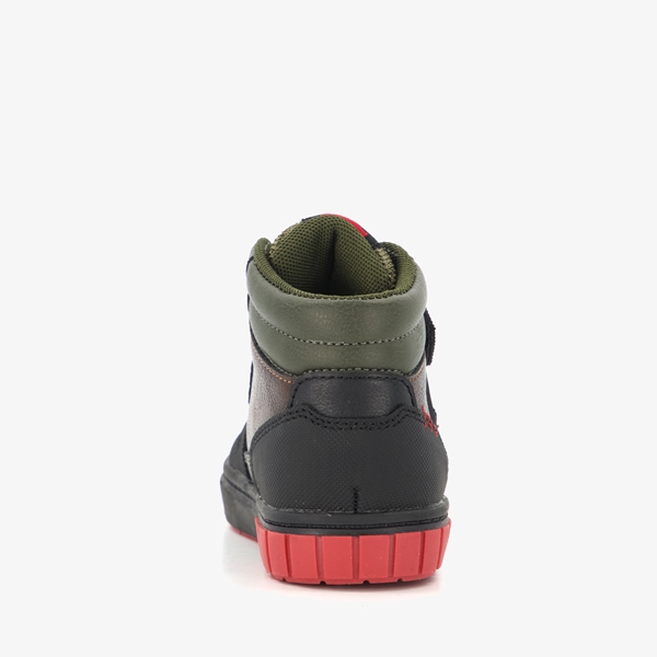 Blue Box hoge jongens sneakers met rode details