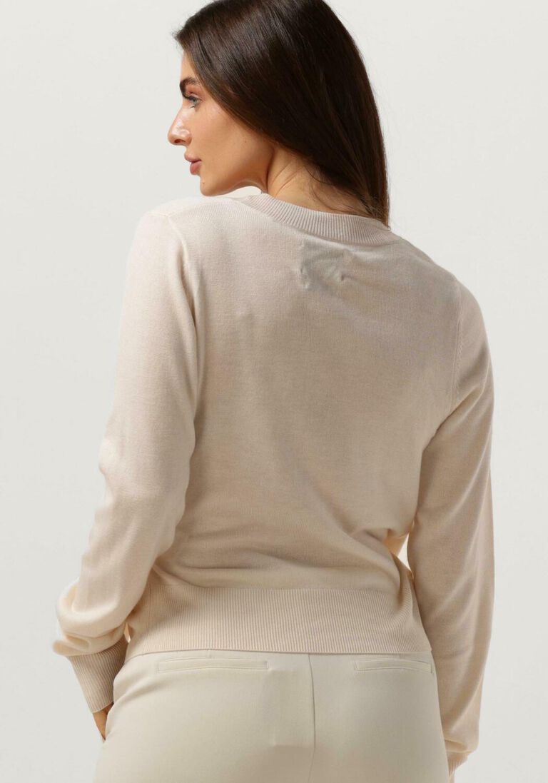 ANOTHER LABEL gebroken wit another label trui nanou cardigan