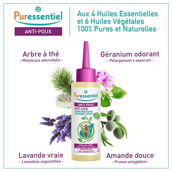 Loção Puressentiel Anti-Piolhos 100ml