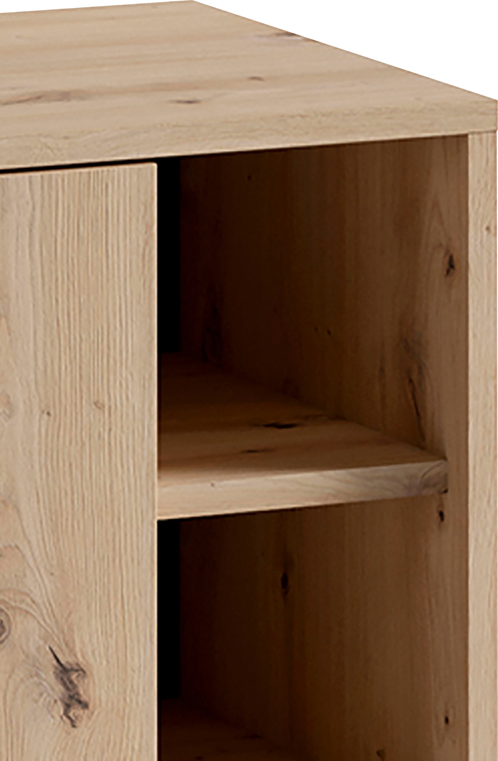 byLIVING Waschbeckenunterschrank »Wellness« 1 Stk. tlg. 60cm Waschbeckenunterschrank mit Metallgriff und viel Stauraum.