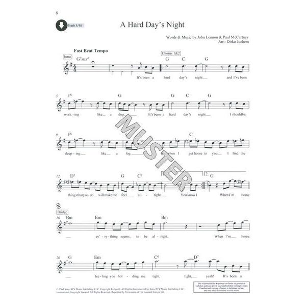 Schott Beatles Classics T-Sax