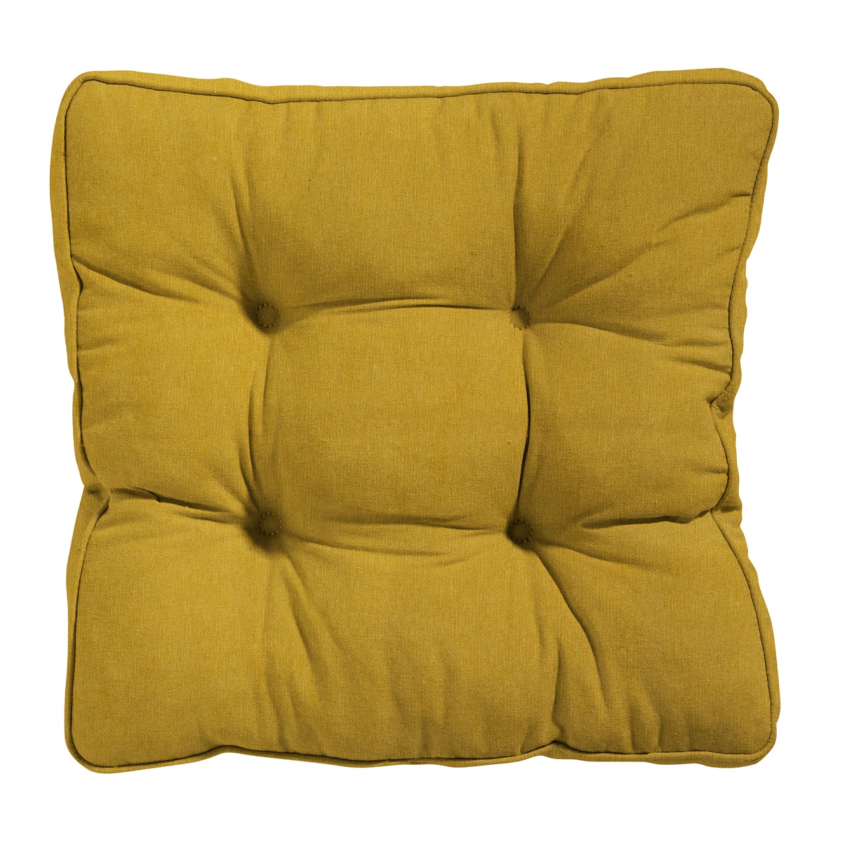 Madison Panama mustard Zitkussen - Set van 4