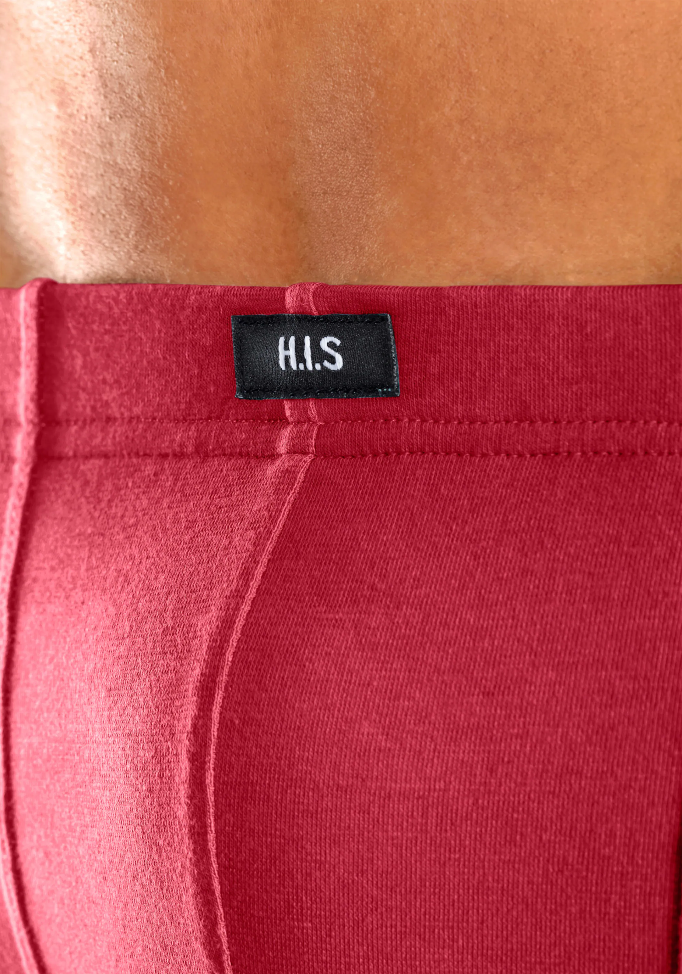 H.I.S Hipster in rot, marine, grau-meliert, khaki