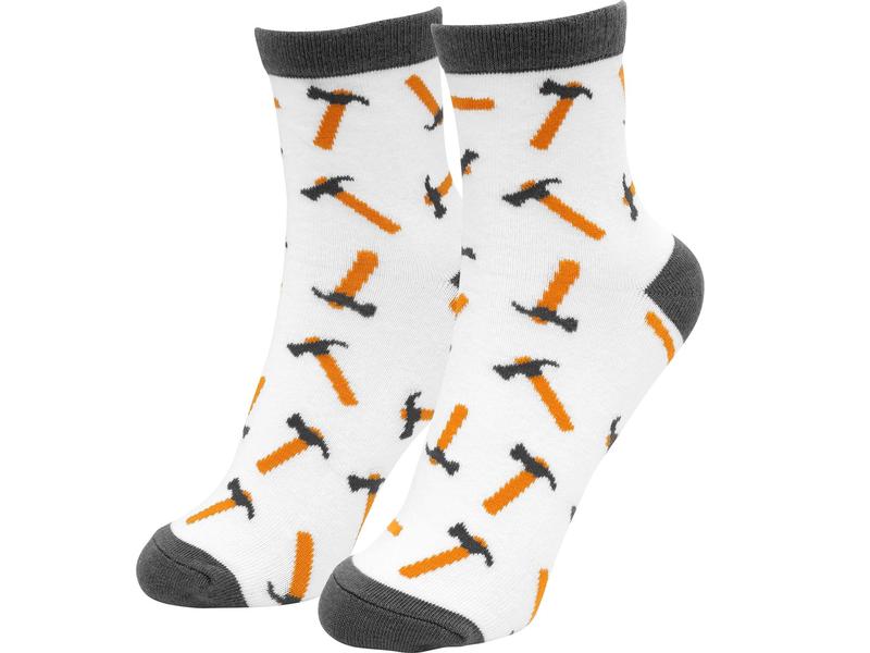Sheepworld Socken Hammer Grösse 41 - 46, waschbar (40 Grad) Humorvolle Zaubersocken, ideal als Geschenk