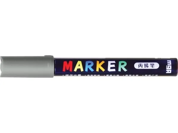 M&G 2mm acrylic marker silver