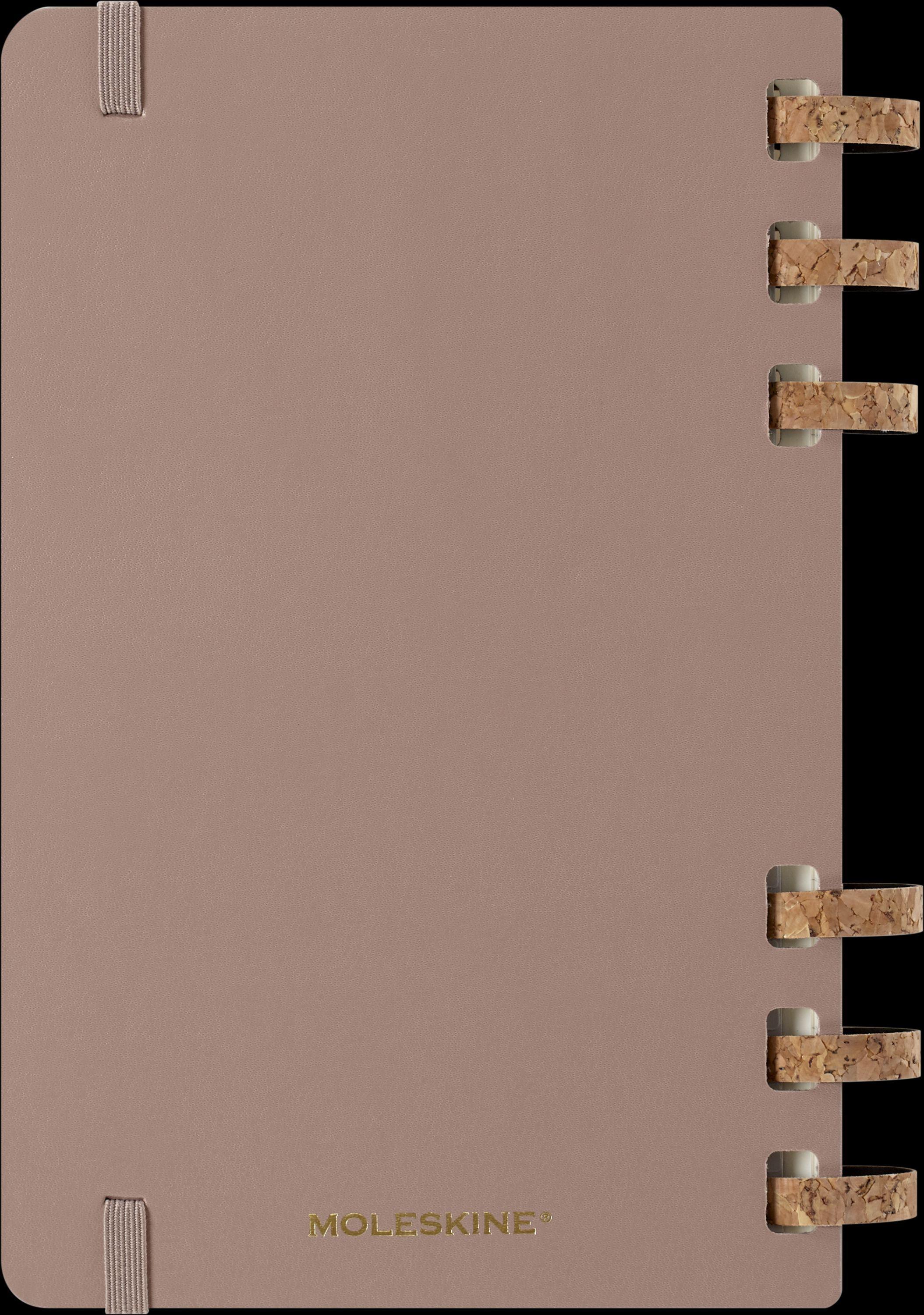 Moleskine 12 Monate Planer mit Spiralbindung, L/A5