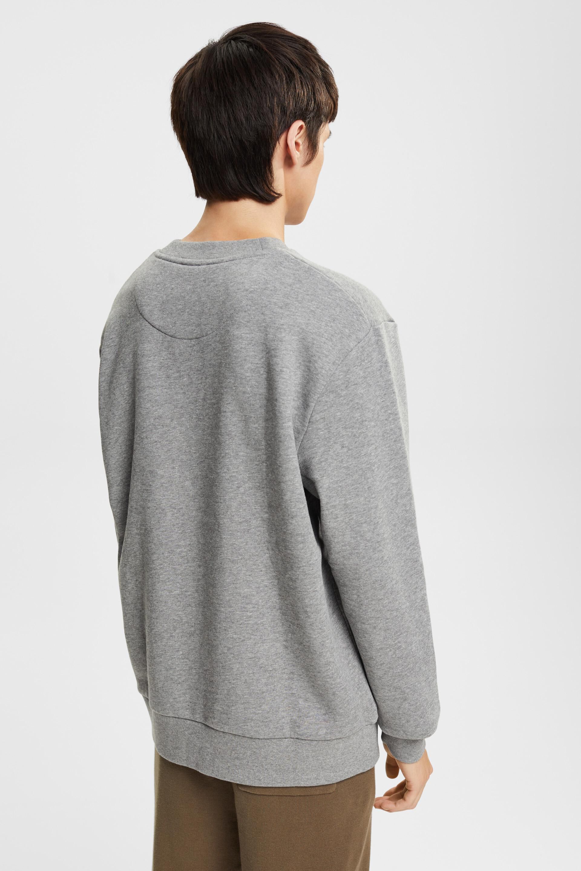 En matière recyclée : le sweat-shirt chiné