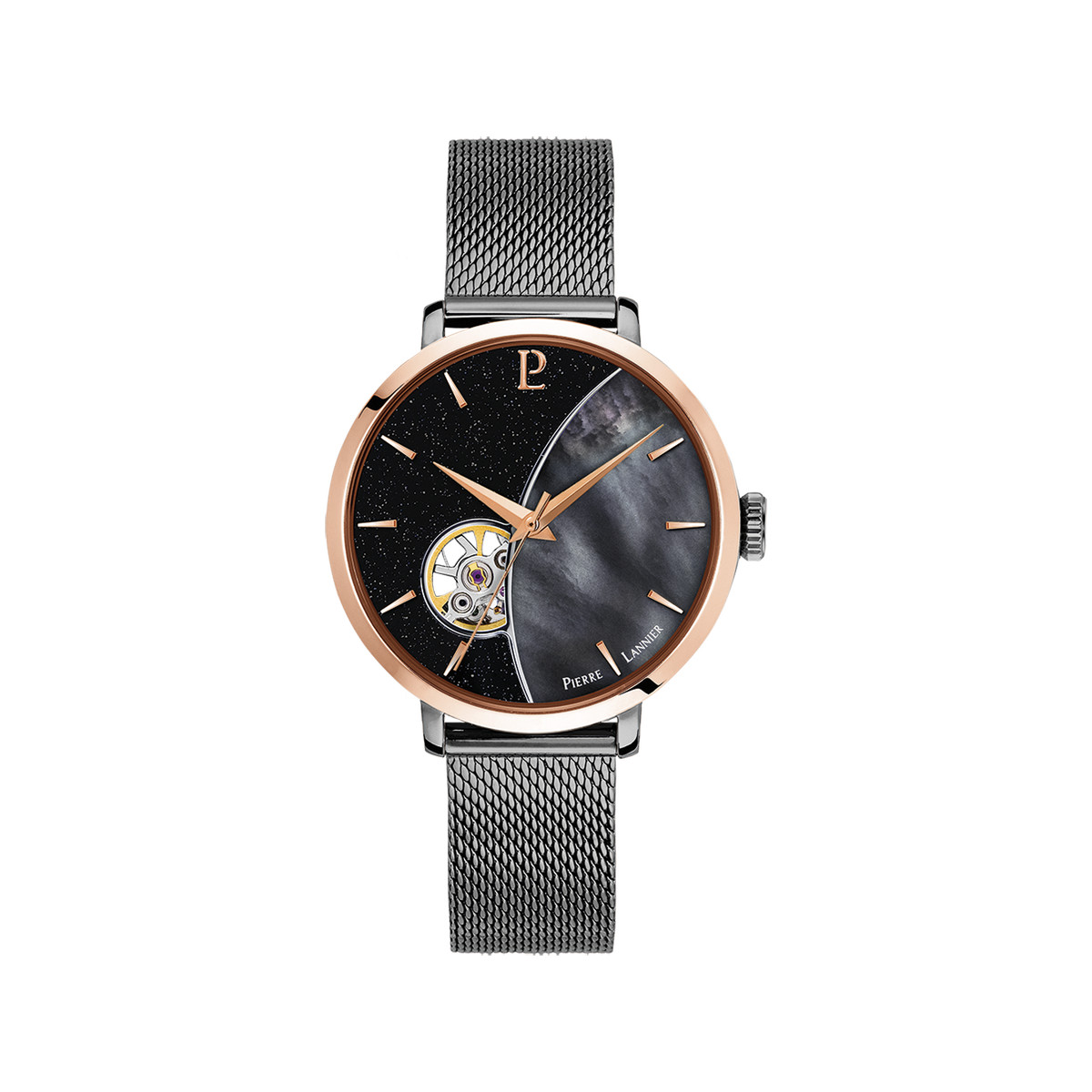 Montre PIERRE LANNIER Celeste femme automatique acier