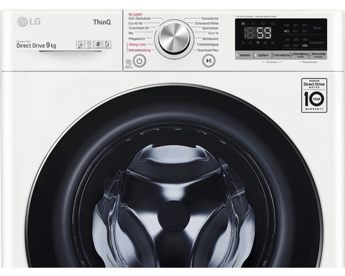 LG F4WV591 wasmachine, 9 kg capaciteit, 1400 tpm