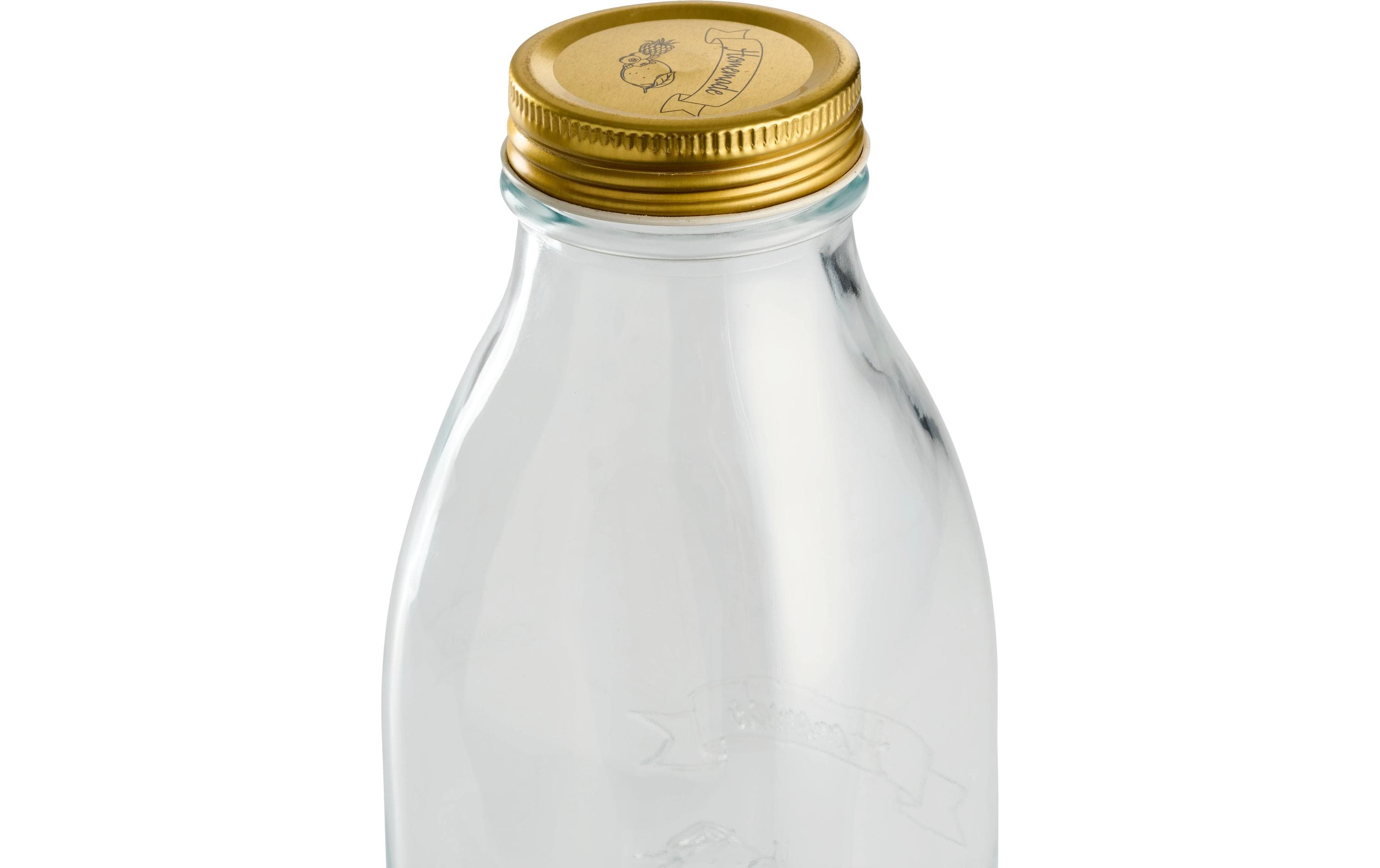 Einmachflasche 1 l, 1 StückGlasflasche mit Schraubdeckel