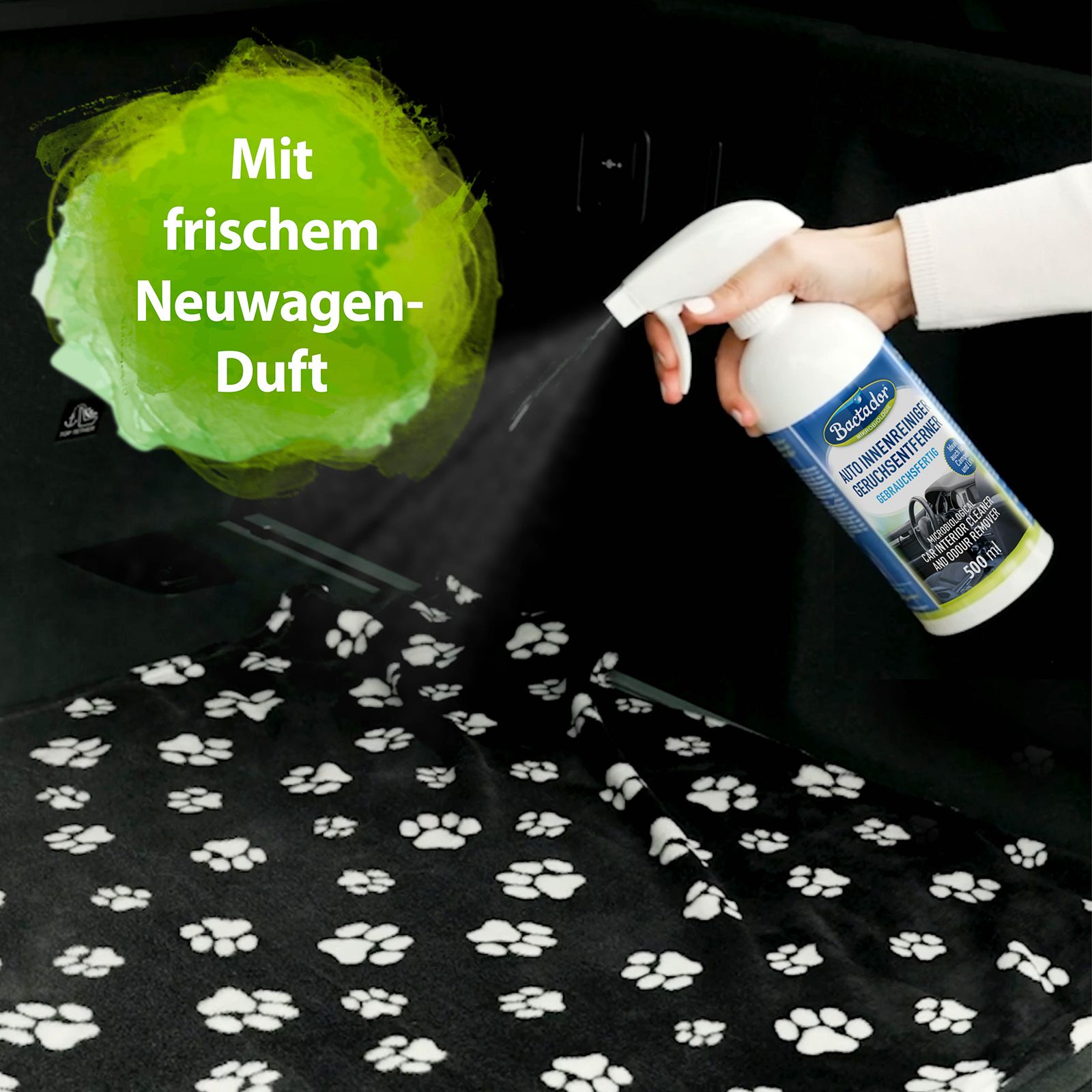 Bactador Auto Innenreiniger und Geruchsentferner Spray