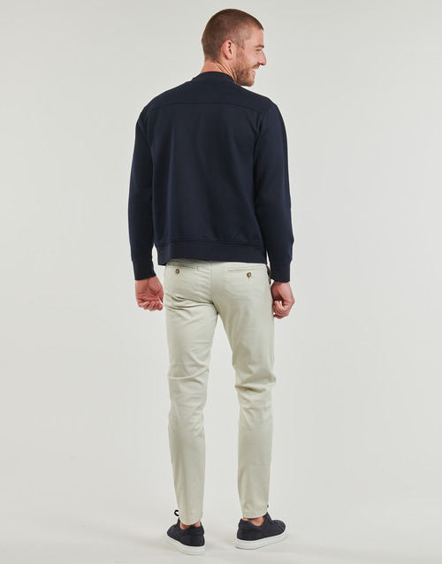 Selected - SLHMACK SWEAT BOMBER - Marine