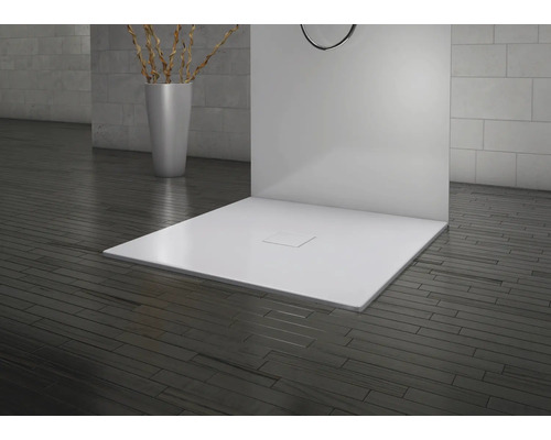 KALDEWEI CONOFLAT Secure Plus 783-1 douchebak, 90 x 90 x 3,2 cm, warmgrijs, 85 mat, antislipcoating over het gehele oppervlak, 465300012674