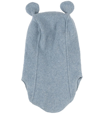 Mikk-Line Schlupfmütze - Fleece - 1-lagig - Verblasster Denim Me