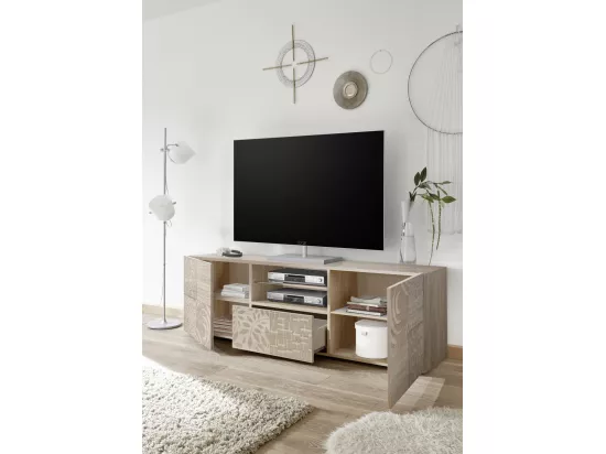Meuble TV DENIS chêne