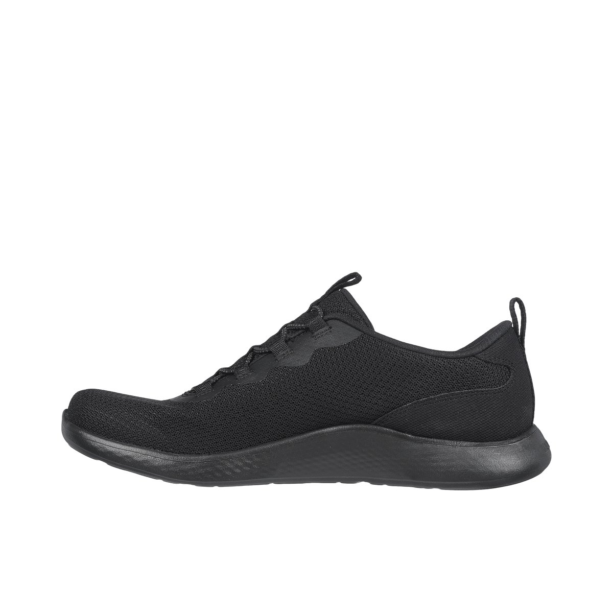 2X les points-Airy_foam-Facile à enfiler - Talon plat - Noir
