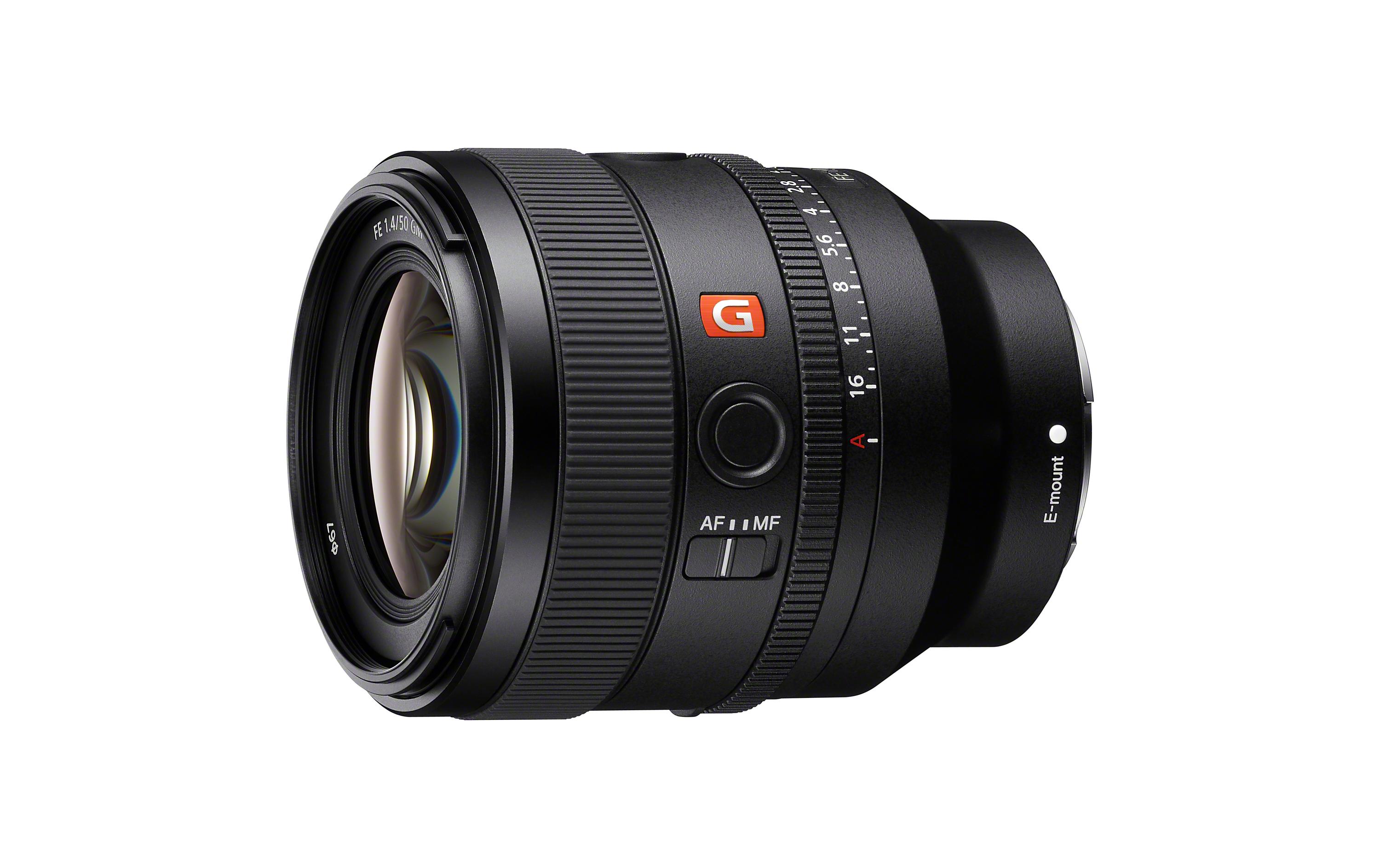 Festbrennweite FE 50mm F/1.4 GM – Sony E-Mount<br>G Master Standard-Vollformatobjektiv