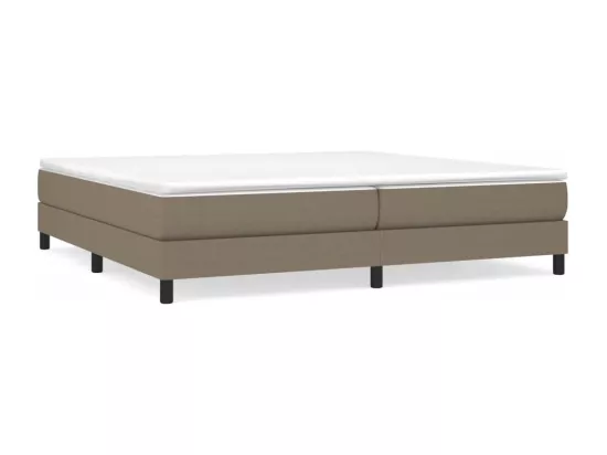 Sommier à lattes de lit Taupe 200x200 cm Tissu