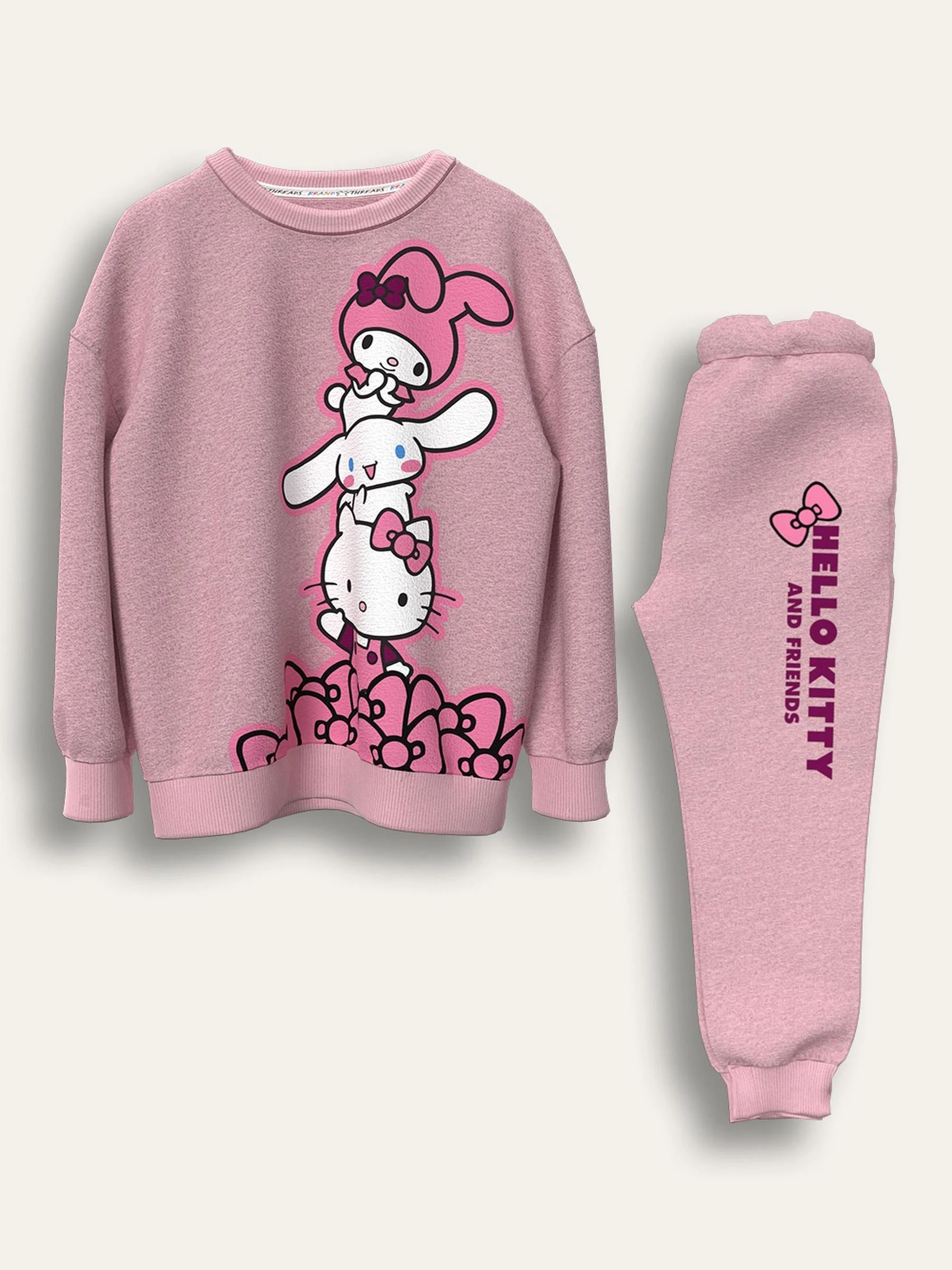 Brand Threads Hello Kitty Joggers Set