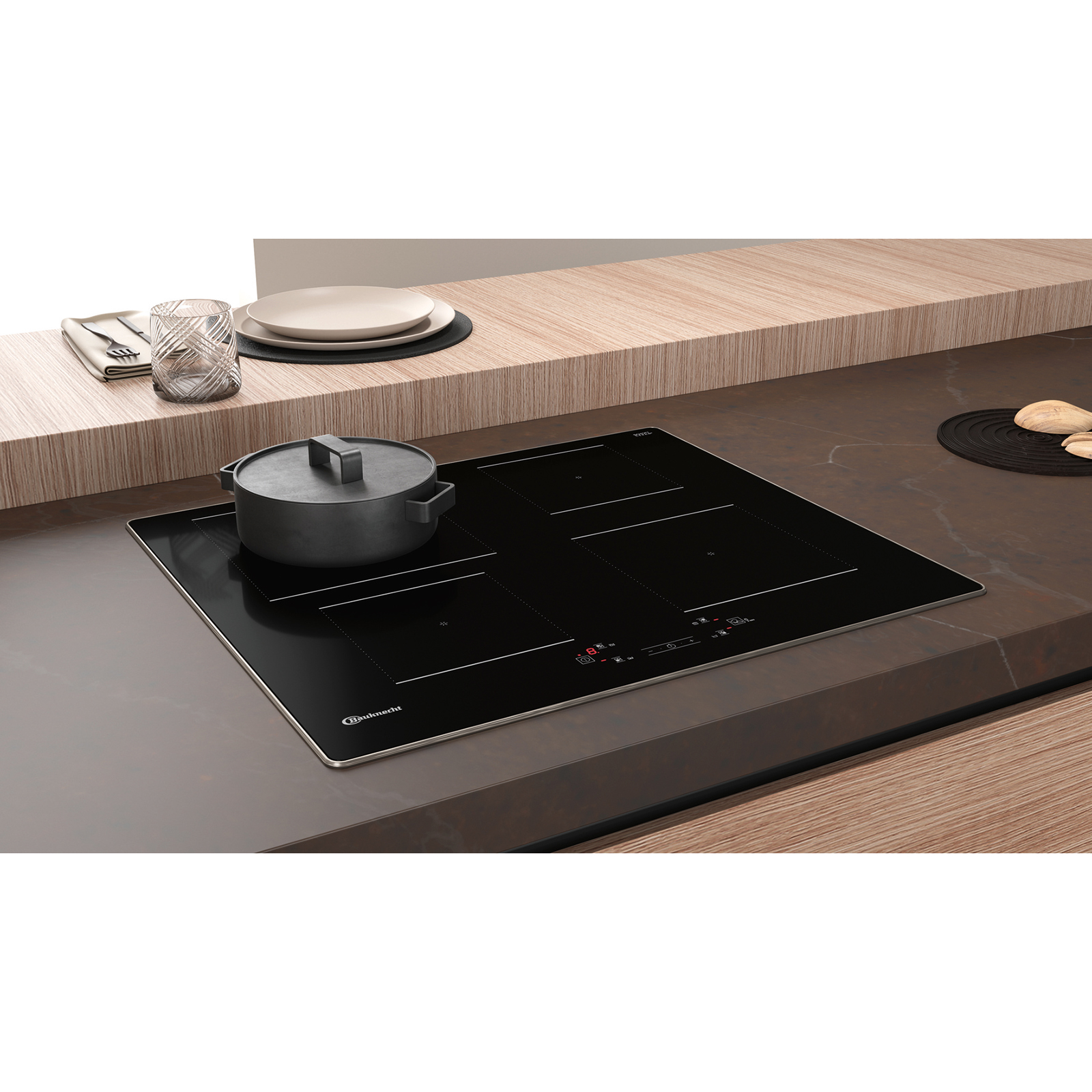 BAUKNECHT Einbau-Induktionskochfeld BQ 5160S AL - Touch Control