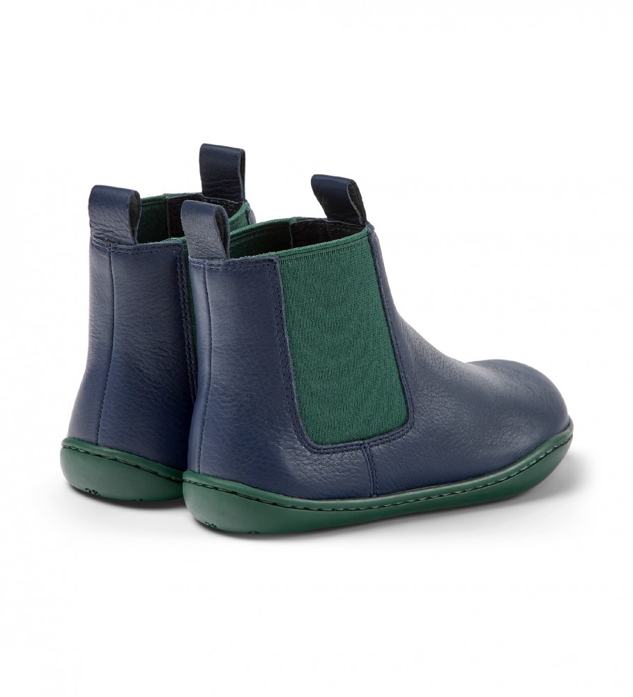 Camper Botines de Piel Peu Cami marinho