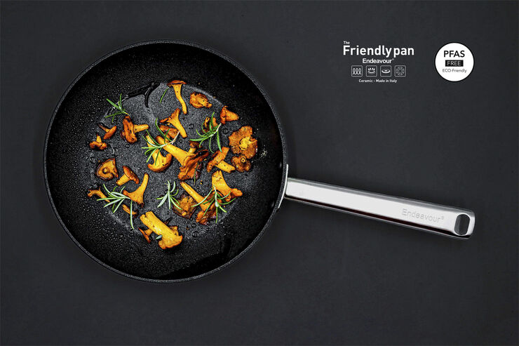 Endeavour The Friendly Pan 24 cm Black