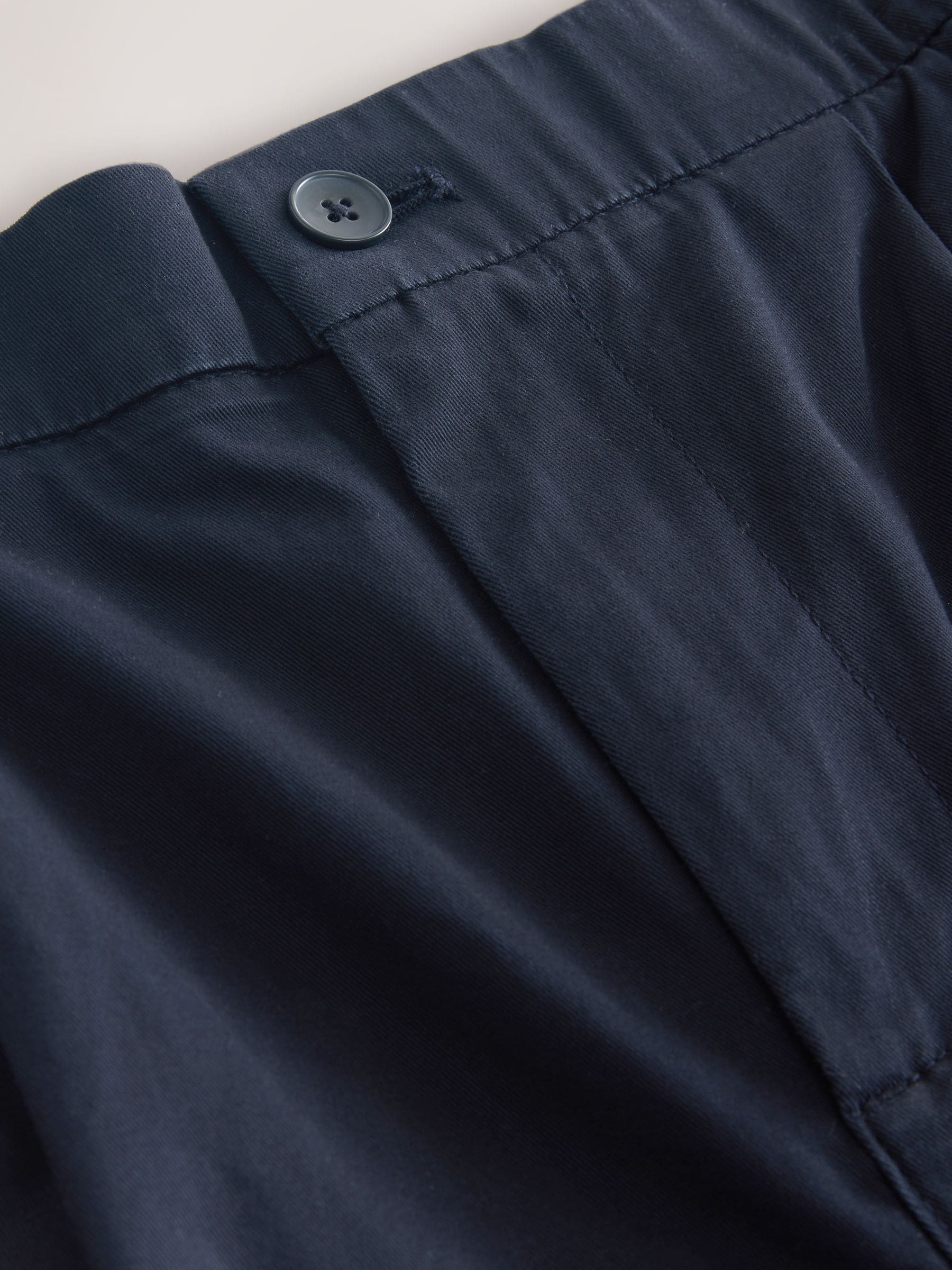 Blauw - Stretchy chino