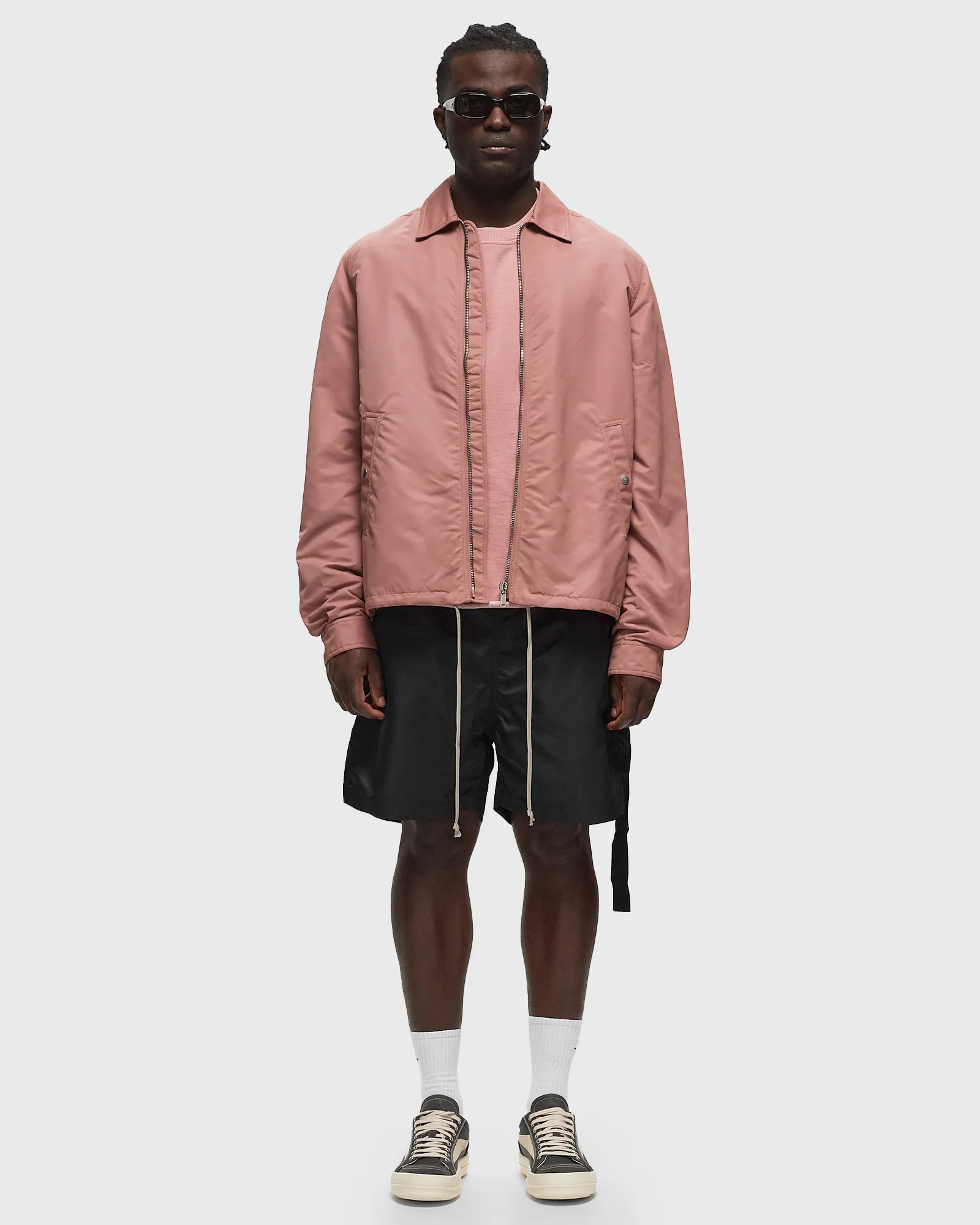 Rick Owens WOVENPADDEDJACKET-ZIPFRONTJKT