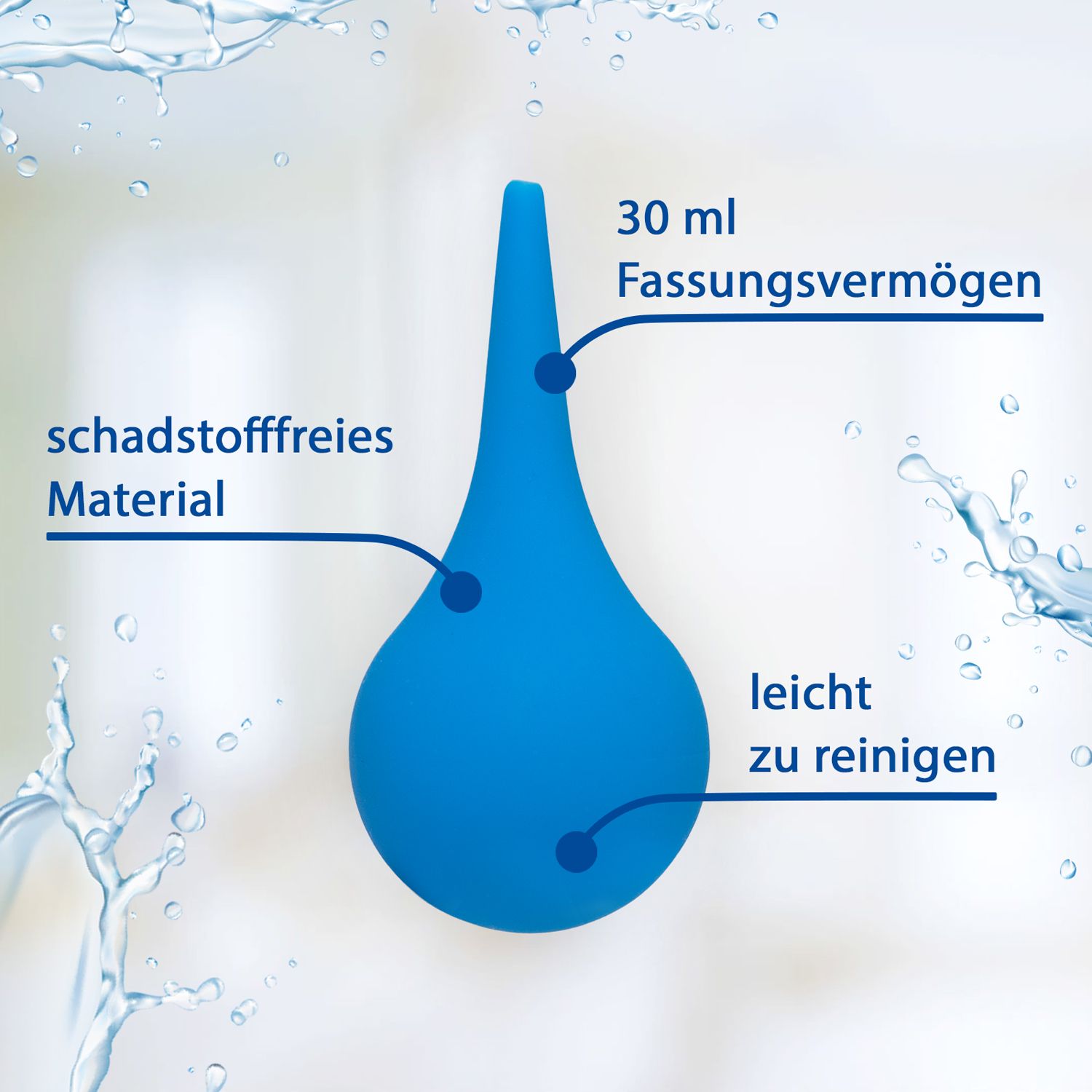 Otowaxol Kombi-Packung - Ohrenschmalzentferner zur sanften Ohrenreinigung, inkl. Ohrenspritze
