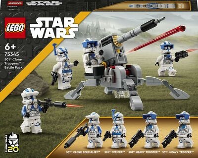 LEGO Star Wars 75345 Stridspakke med 501st Clone Troopers