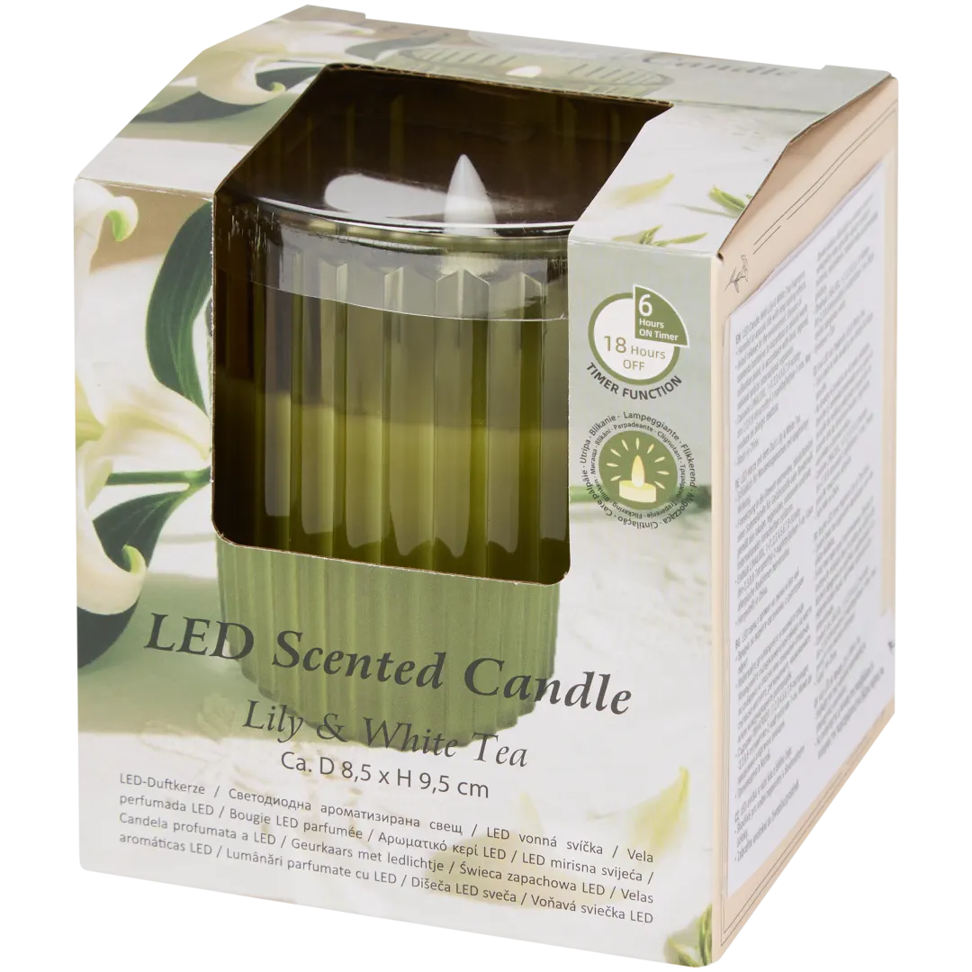 Bougie parfumée LED