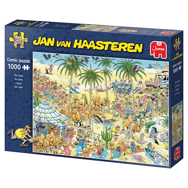 Jan Van Haasteren The Oasis Puslespill 1000 brikker, Jumbo